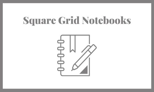 Square grid notebooks Square Grid Notebooks