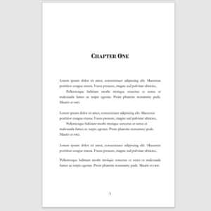 Book template - Book Design2C