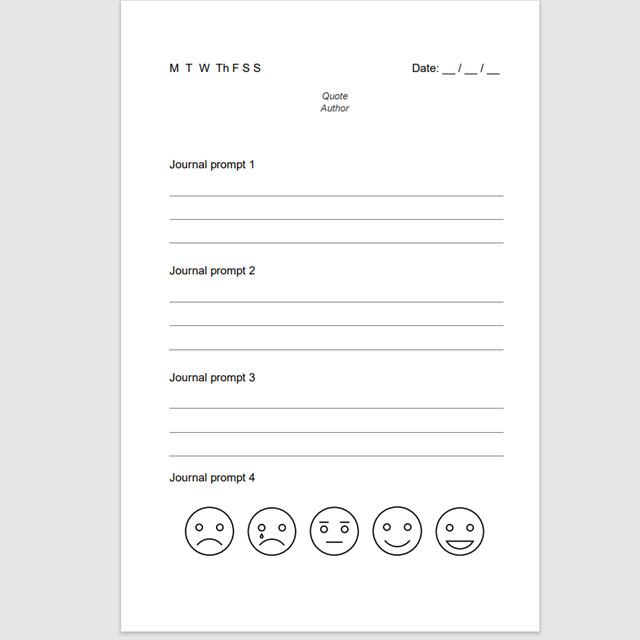 Design 5 Writer's Write Journals